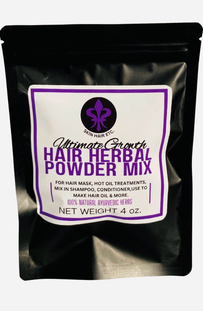 ULTIMATE GROWTH HERBAL HAIR POWDER MIX 4 oz.